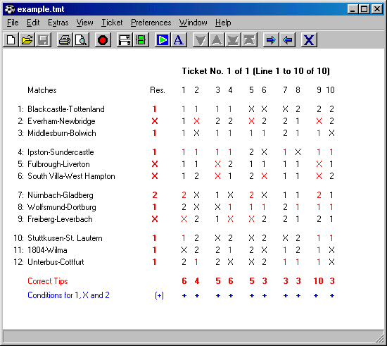 TotoCalculator 2 for Windows